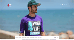 Desktop Screenshot of fight4life.es